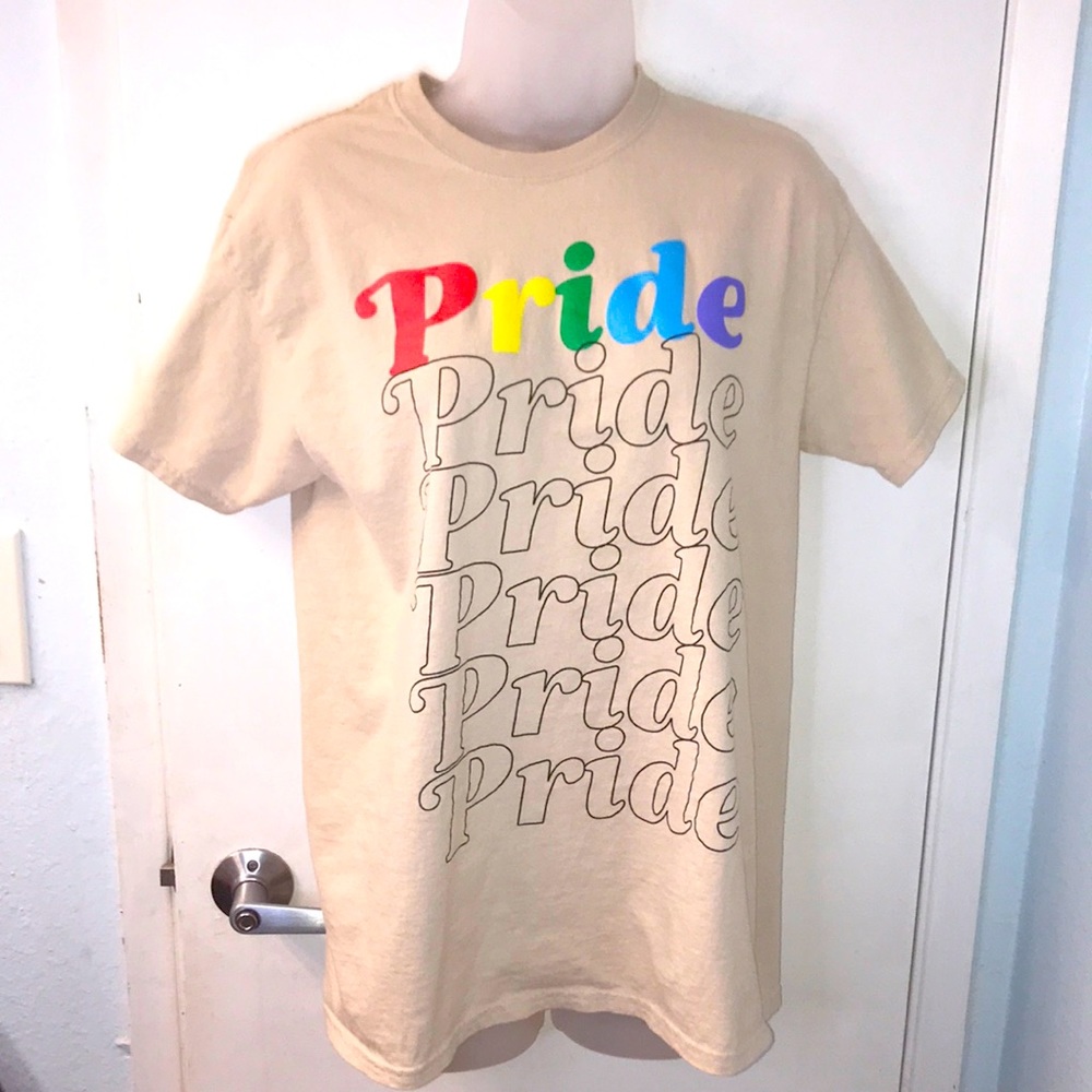 Unisex Pride Rainbow Size Medium T Shirt